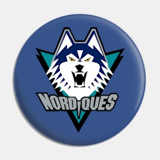 Quebec Nordiques Husky Logo (1995) Pin