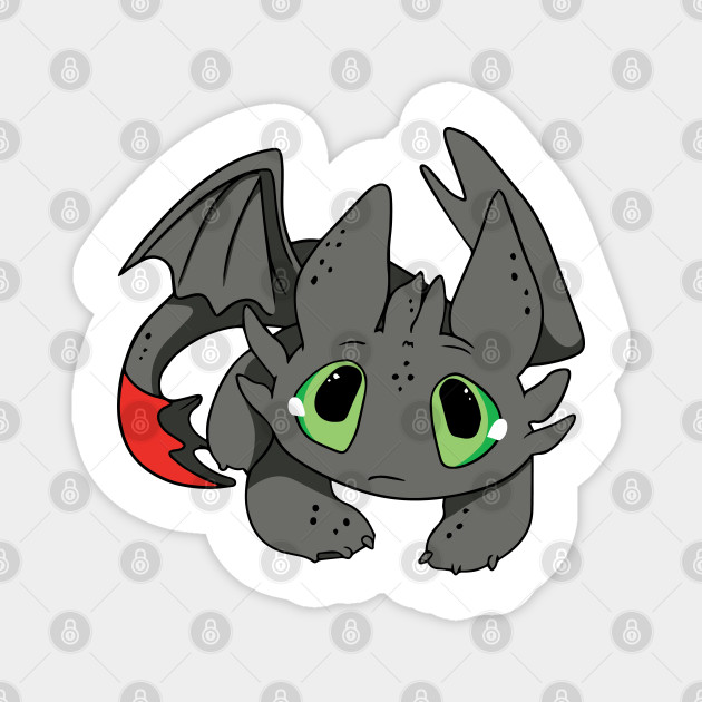 Sad Toothless Dragon Howtotrainyourdragon Fanart Night Fury Toothless Magnet Teepublic Httyd toothless sad (page 1). teepublic