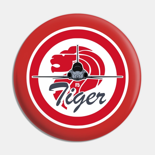 Singapore Air Force F-5 Tiger Pin by TCP