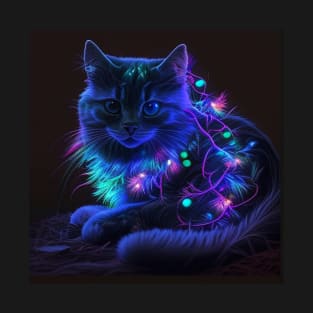 Cat with lights T-Shirt