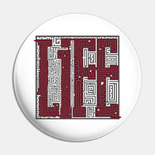 Life Maze Pin