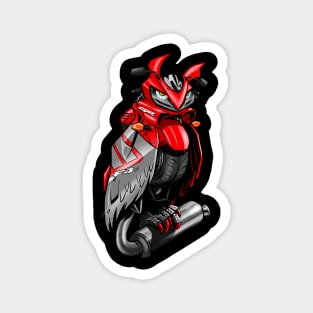 Honda CBR F4i Owl Magnet