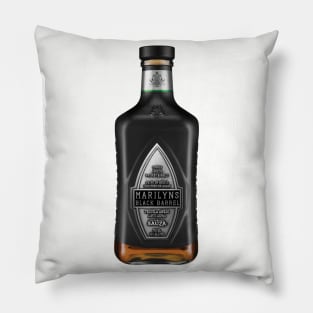 Marilyns Black Barrel Pillow