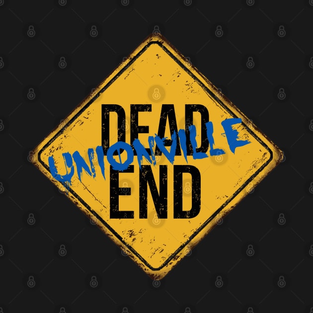 Dead End Blue Graffiti Unionville by iSoulated Designs