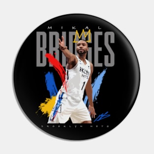 Mikal Bridges Superstar Pose Pin