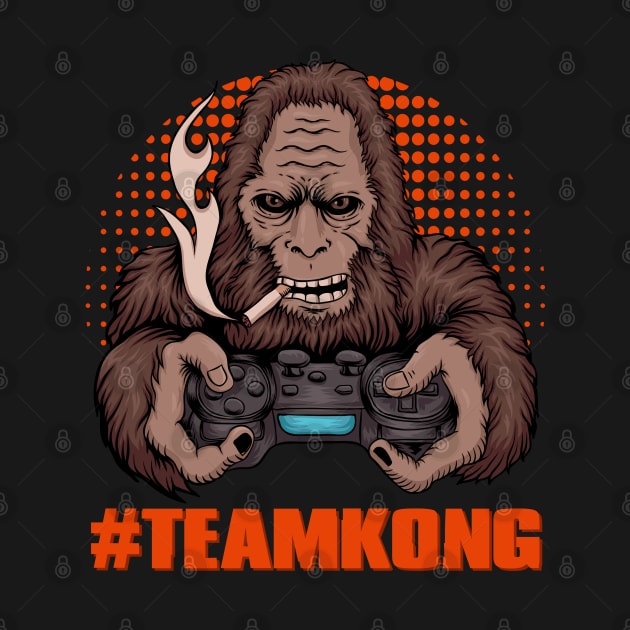 Godzilla vs Kong - Official Team Kong Neon by Pannolinno