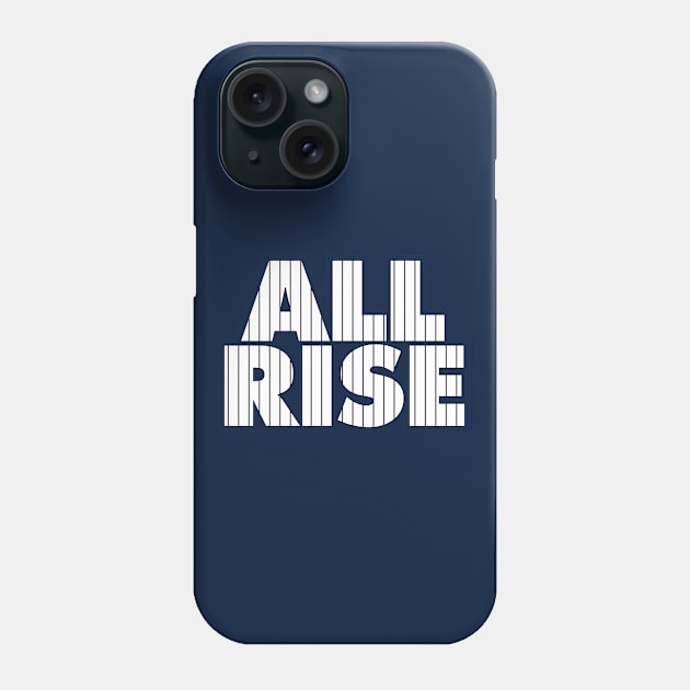 All Rise - Pinstripes Phone Case by KFig21