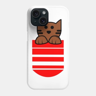 Cat in the Pocket Phone Case