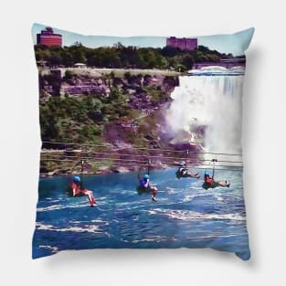 Niagara Falls ON - Zipline Pillow