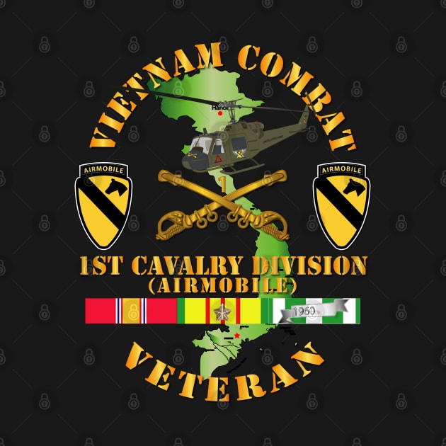 Vietnam Combat Cavalry Veteran w 1st Cavalry Div SSI by twix123844