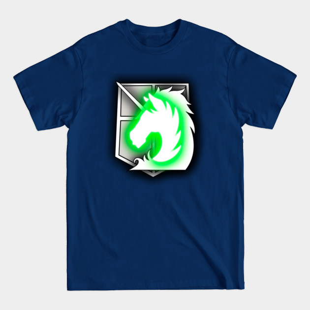 Discover attack on titan neon emblem - Attack On Titan - T-Shirt