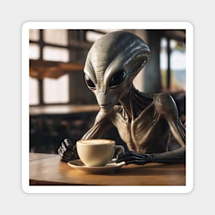 Alien Café Magnet