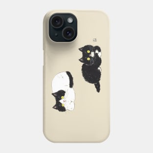 Yin yang cats Phone Case