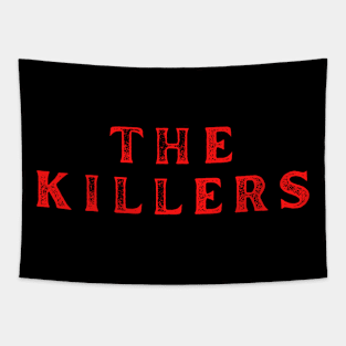 The killers text design Tapestry