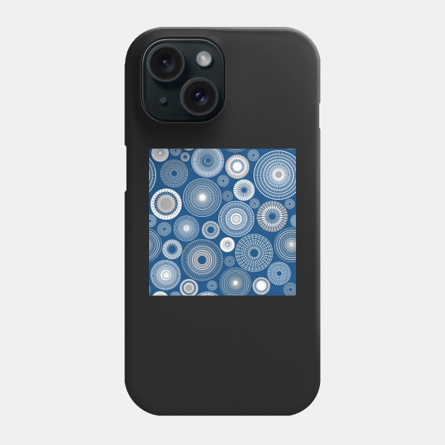 Kopie von Kopie von Kopie von Kopie von Kopie von Kopie von Kopie von colorful circles | green and coral Phone Case by colorofmagic