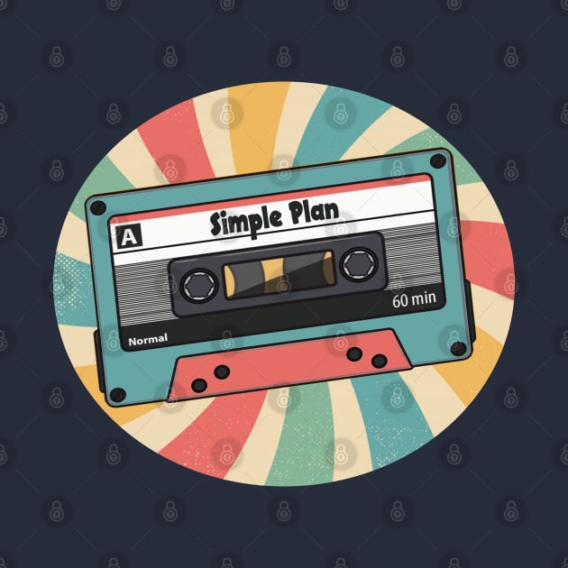 simple plan retro by Saha Paloma Ilustra