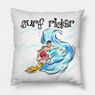 Surf Rider Pillow