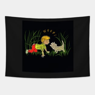 woof woof! Tapestry