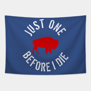 Buffalo Football Just One Before I Die Tapestry