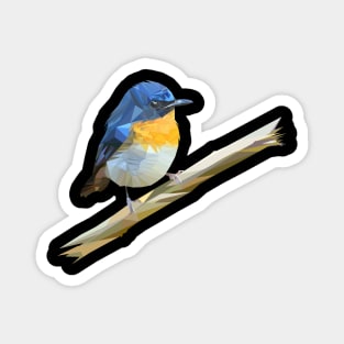 Bird on a branch Magnet