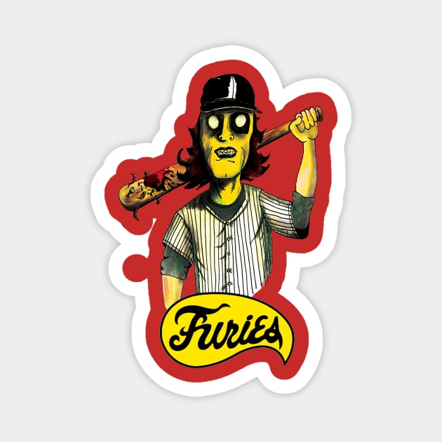 Furies baseball-T Magnet by kenrsalinas