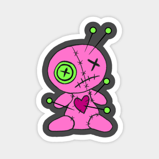 Kawaii voodoo doll Magnet