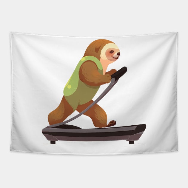 sloth Tapestry by Ninja banana