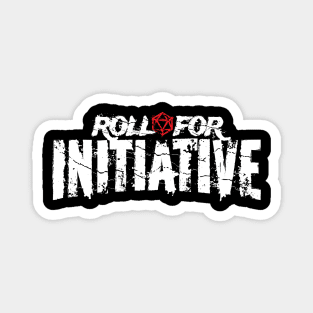 Roll For Initiative Death Metal Magnet