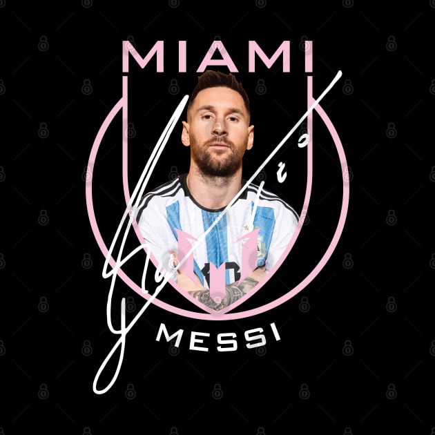 Messi Inter Miami by Nagorniak