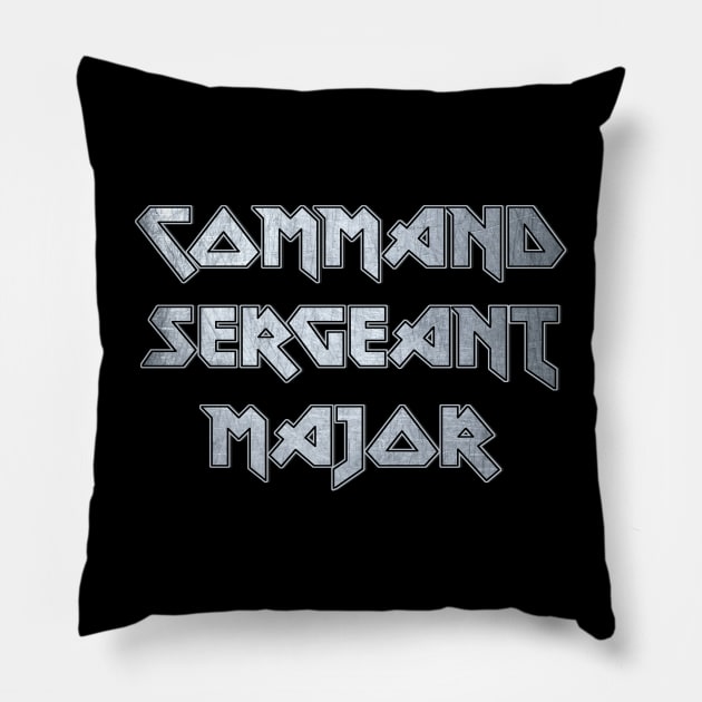 Command Sergeant Major Pillow by Erena Samohai