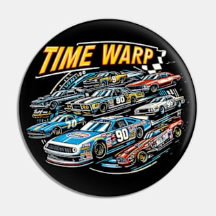 Nascar Time Warp Pin