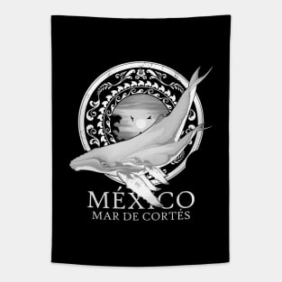 Humpback whales Mexico Sea of Cortez Tapestry