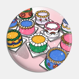 Cake Party Pin