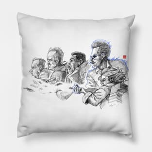 One last time (with Blue Halo) Pillow