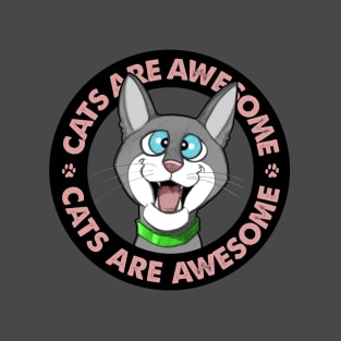 Cats Are Awesome T-Shirt