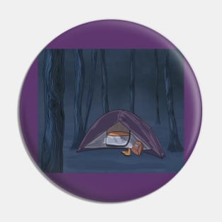 Tent Camping In The Woods Pin