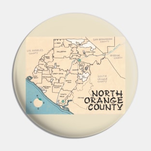 North Orange County Pin