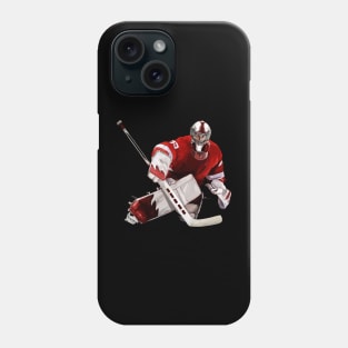 ice hockey goalkeeper Phone Case