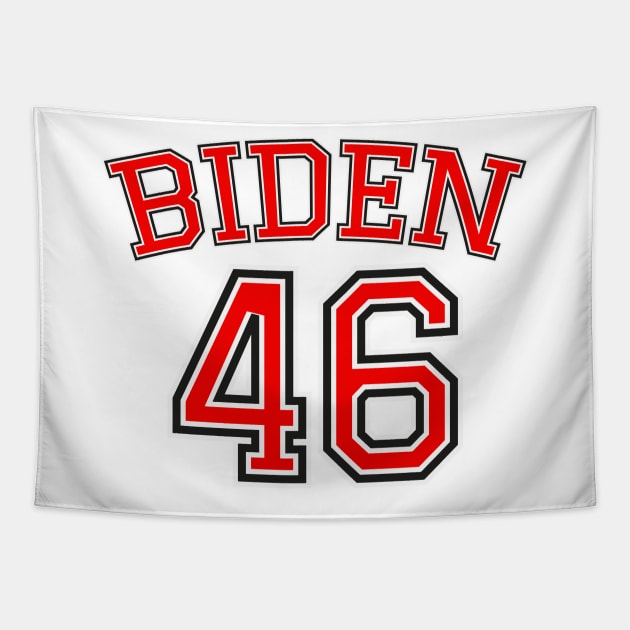 Joe Biden 46th President Tapestry by DragonTees