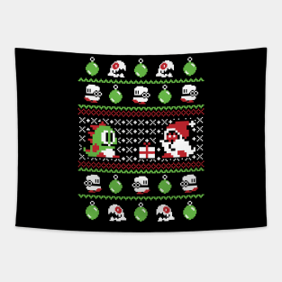 Ugly Christmas Sweater - Bubble Bobble Tapestry