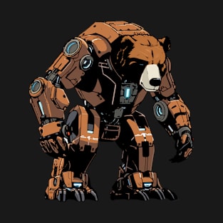 Grizzly Bear Robot - Grizzly Bear T-Shirt