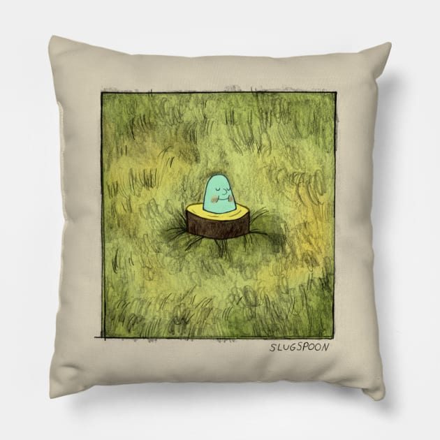 Stump Spirit Pillow by slugspoon