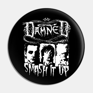 The Damned retro Pin