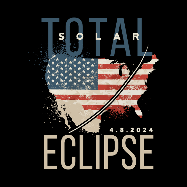 Total Solar Eclipse 04 08 2024 by SunburstGeo