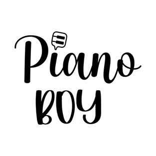 Cute Pianist Gift, Pianos Lover - Piano Boy T-Shirt