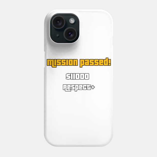gtasamissionpassed Phone Case by PjesusArt
