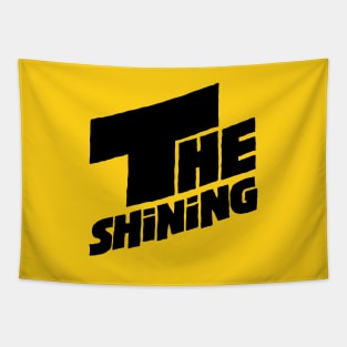 The shining black logo by Stanley Kubrick Tapestry