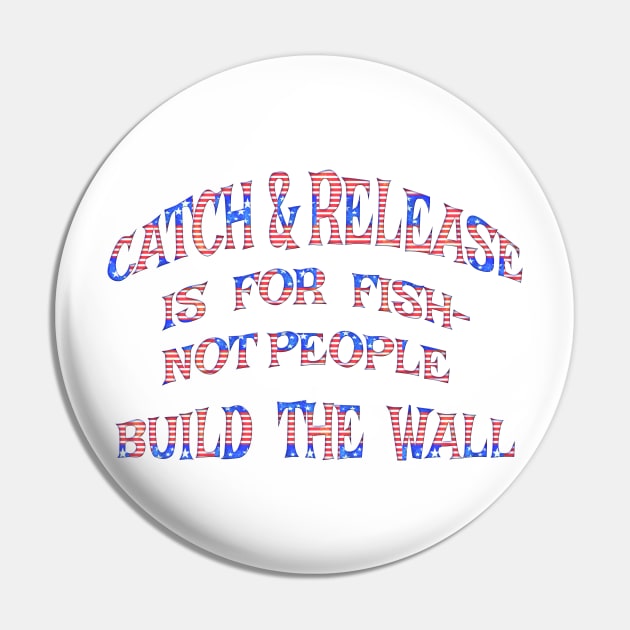 Build Border Wall End Catch & Release Pin by Roly Poly Roundabout