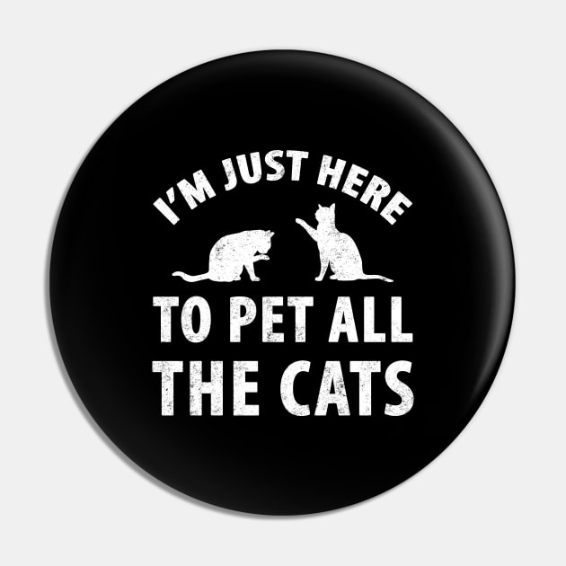 I'm just here to pet all the cats Pin by captainmood