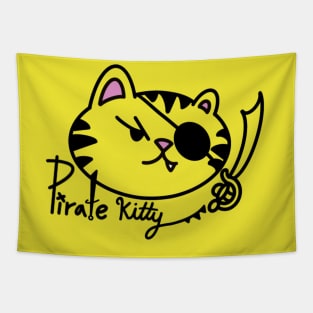 Pirate Cat! (Mini) Tapestry